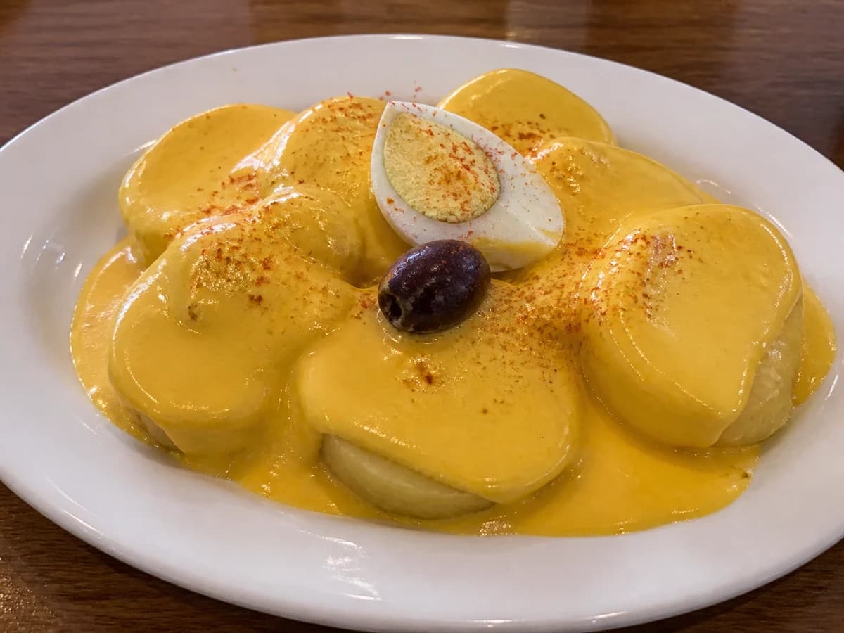 Papas a la huancaína