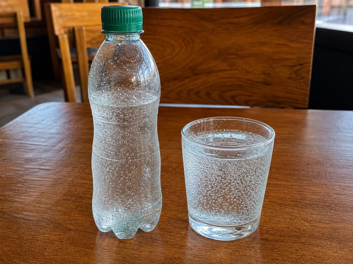 Agua gasificada 1/2 L