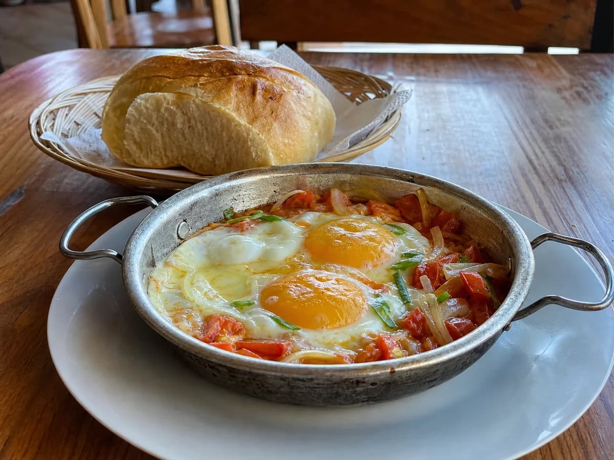 Pailas de huevos