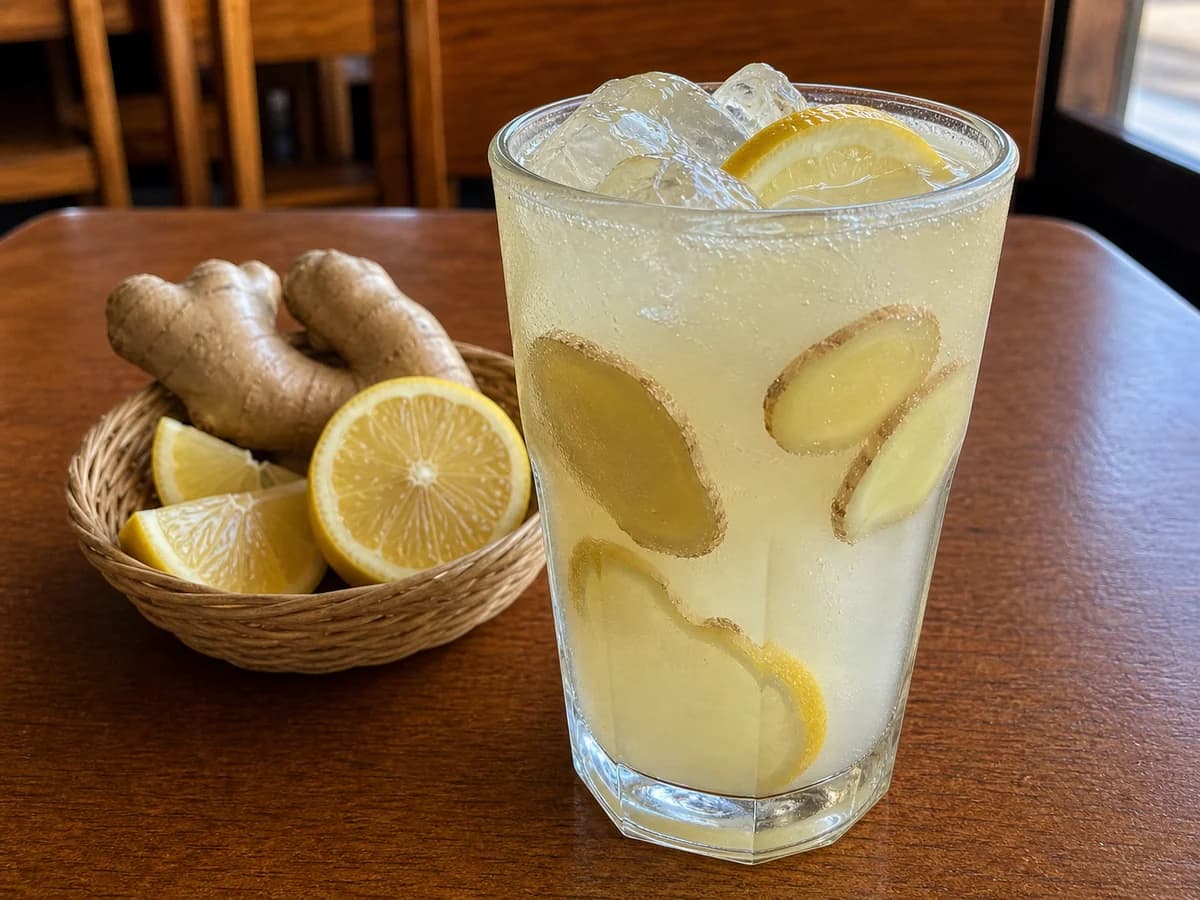 Limonada jengibre