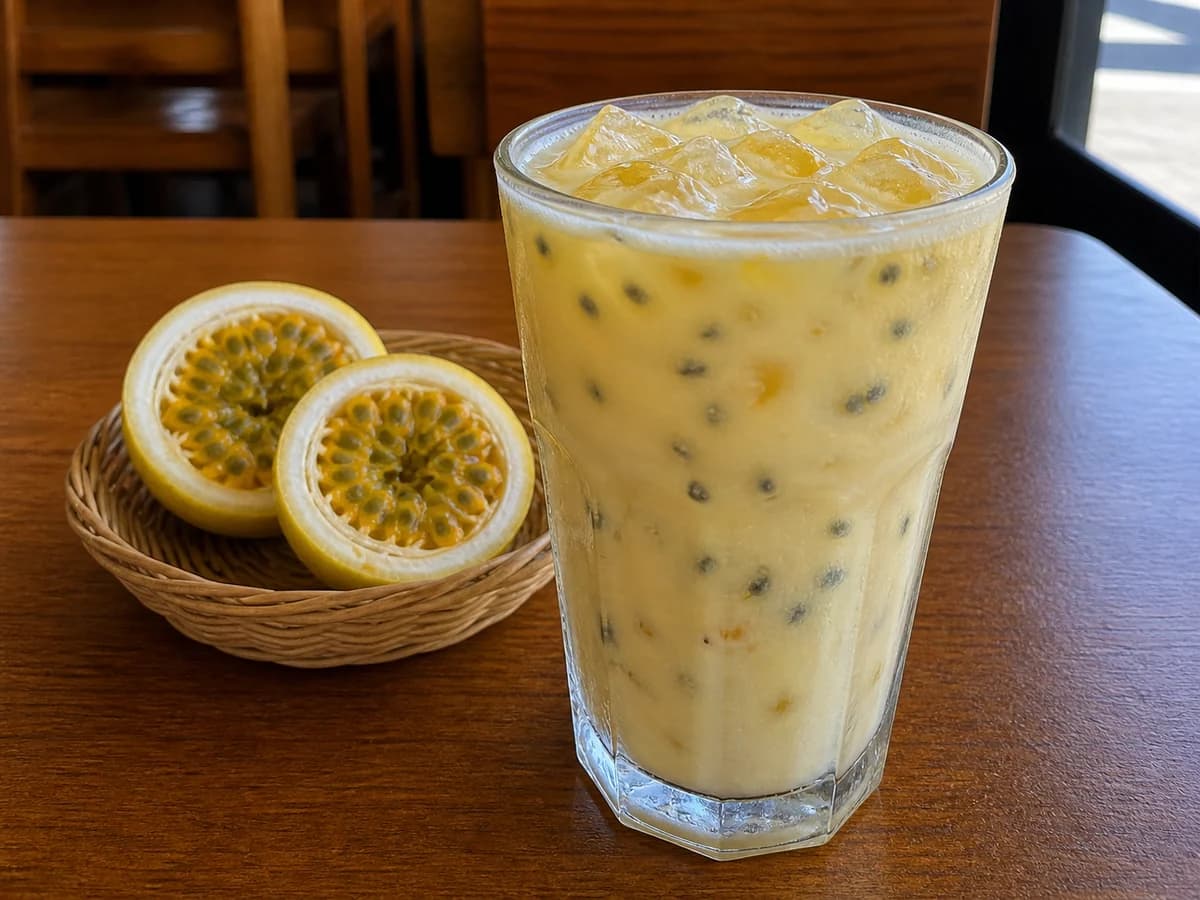 Maracuyá con leche
