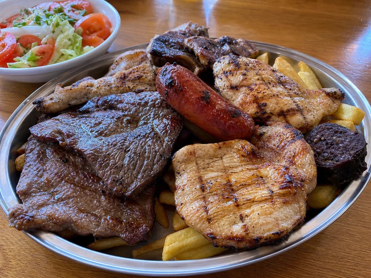Parrilla para 2 personas