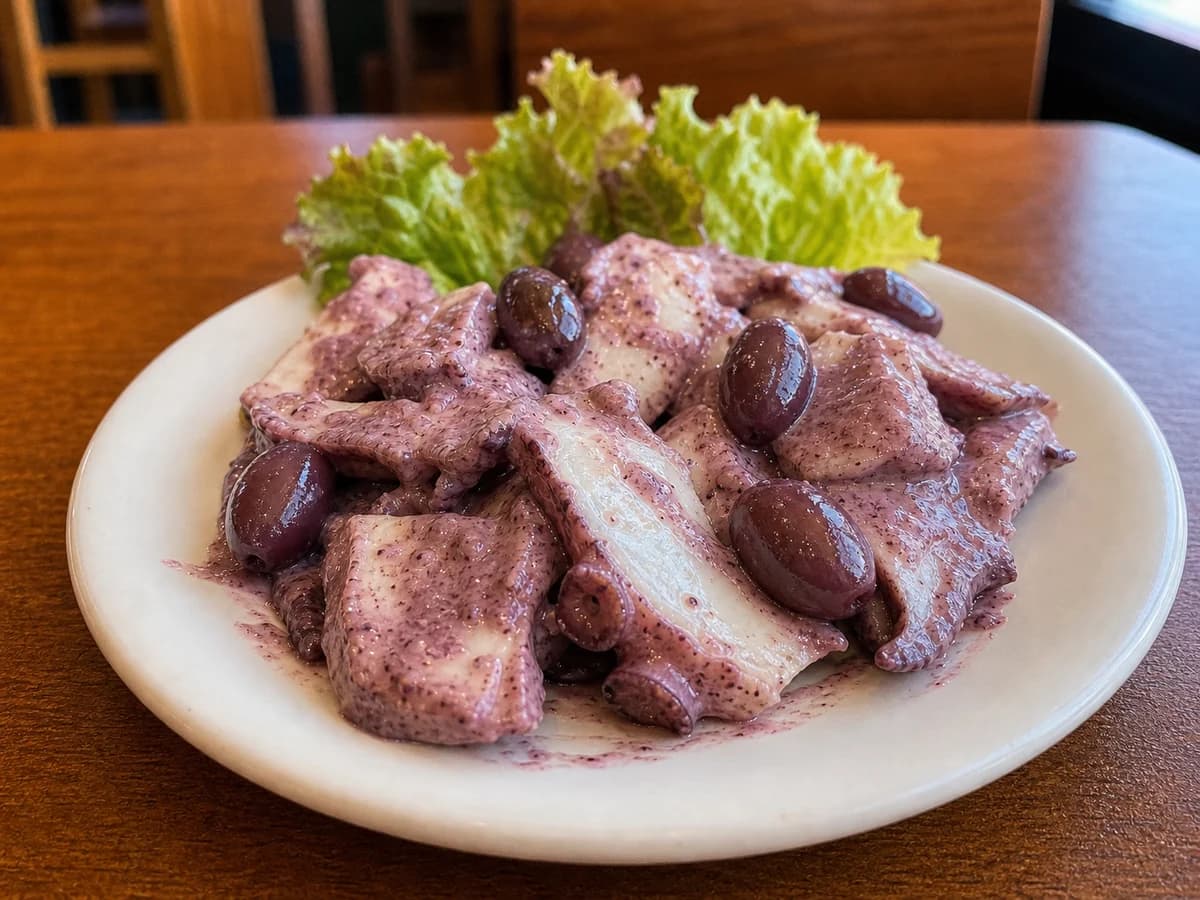 Pulpo al olivo